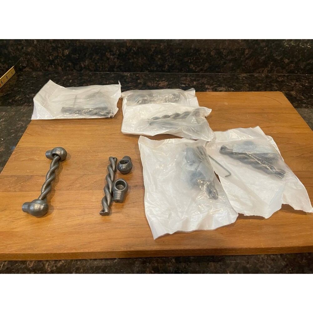 Vintage GlideRite Twist Bar Handles - Set of 7